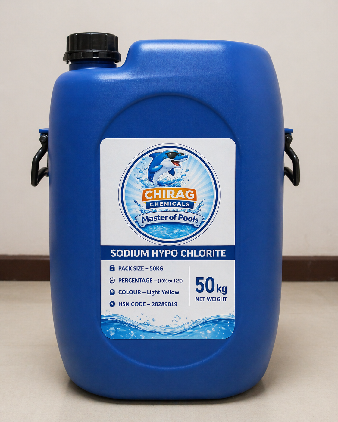 Sodium Hypochlorite liquid chlorine disinfectant by Chirag Chemicals